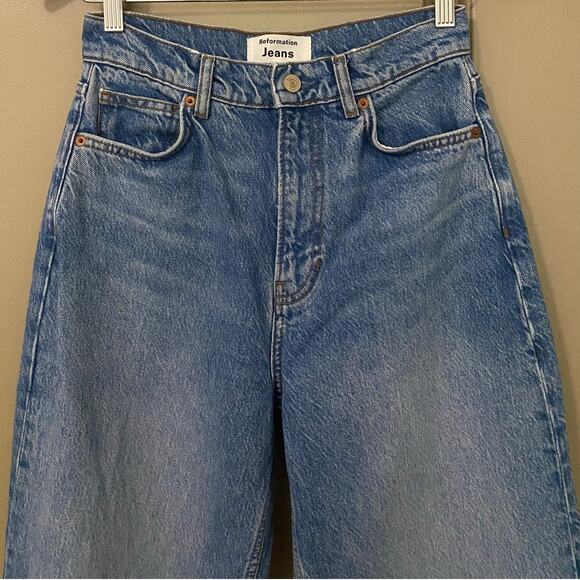 Reformation Cary Wide Leg Jeans | Colorado wash | 26 - Picture 6 of 14